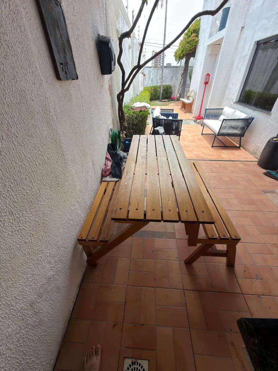 Mesa vira banco gourmet  - Foto 2