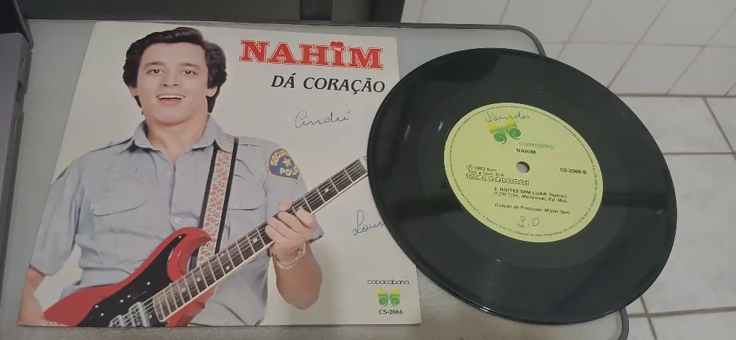 Ep Nahim Dá Coração / Noites Sem Luar (1983) Copacabana - Foto 2