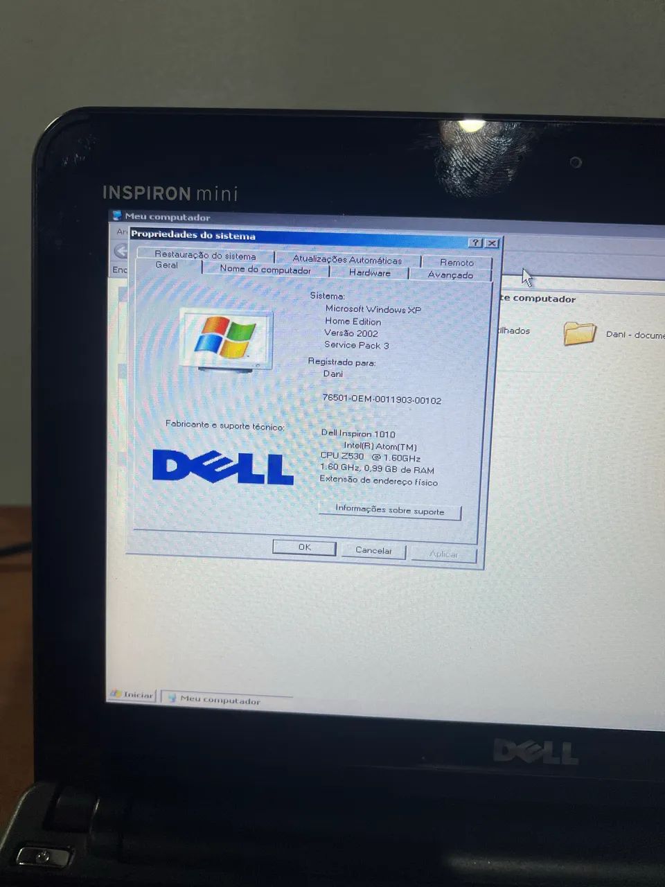 Netbook Dell funcionando LEIA  - Foto 2
