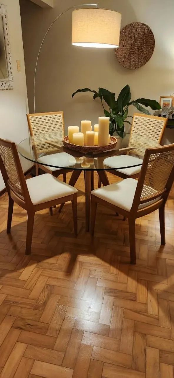 Mesa de Jantar 4 lugares - Dunelli - Foto 5