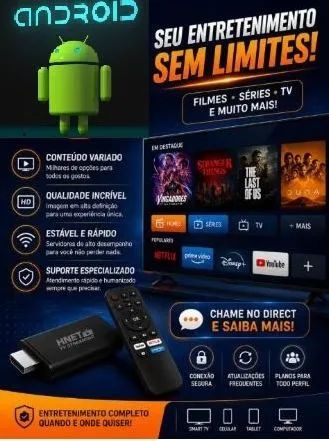 TV Stick Android - Transforme sua Smart TV e dispositivos android.