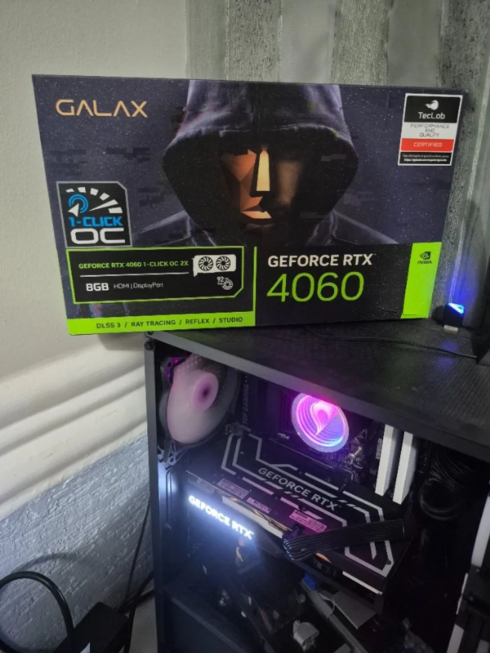 Nvidia 4060 galax  - Foto 4