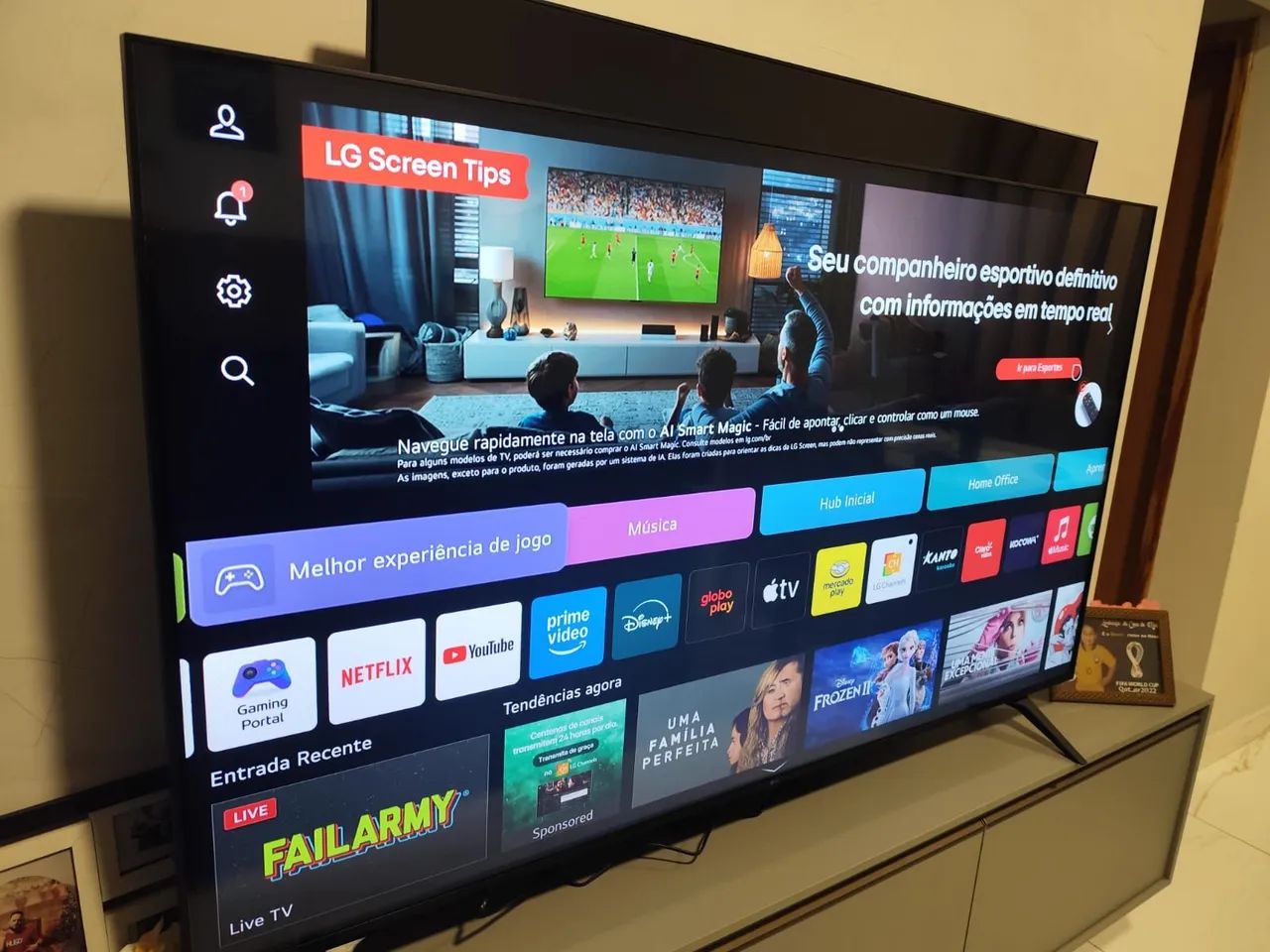 Tv LG 50 polegadas LED 4k ( já está no valor mínimo)