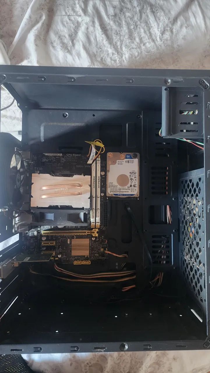 Kit placa+processador +memória 1150