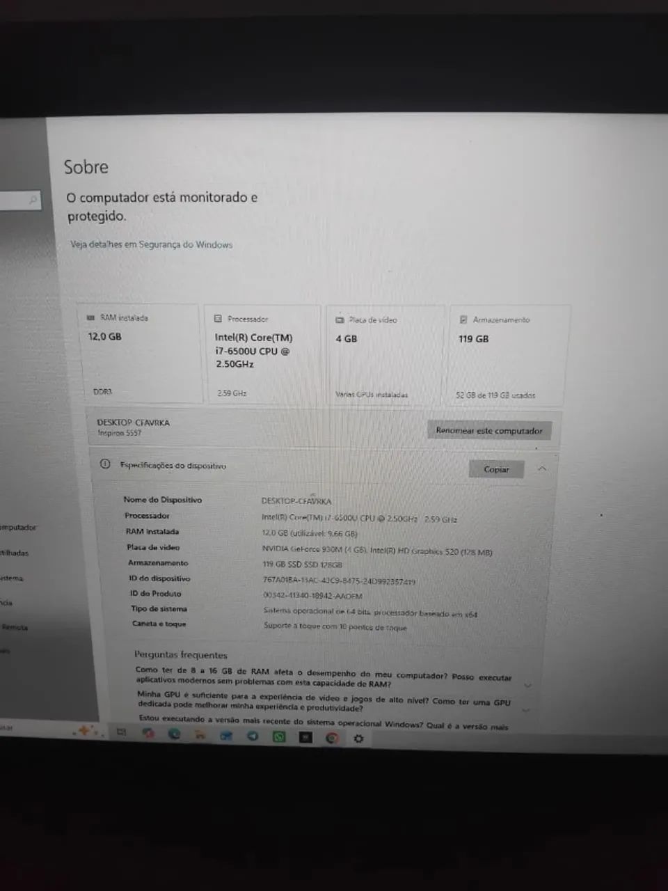 Notebook Gamer