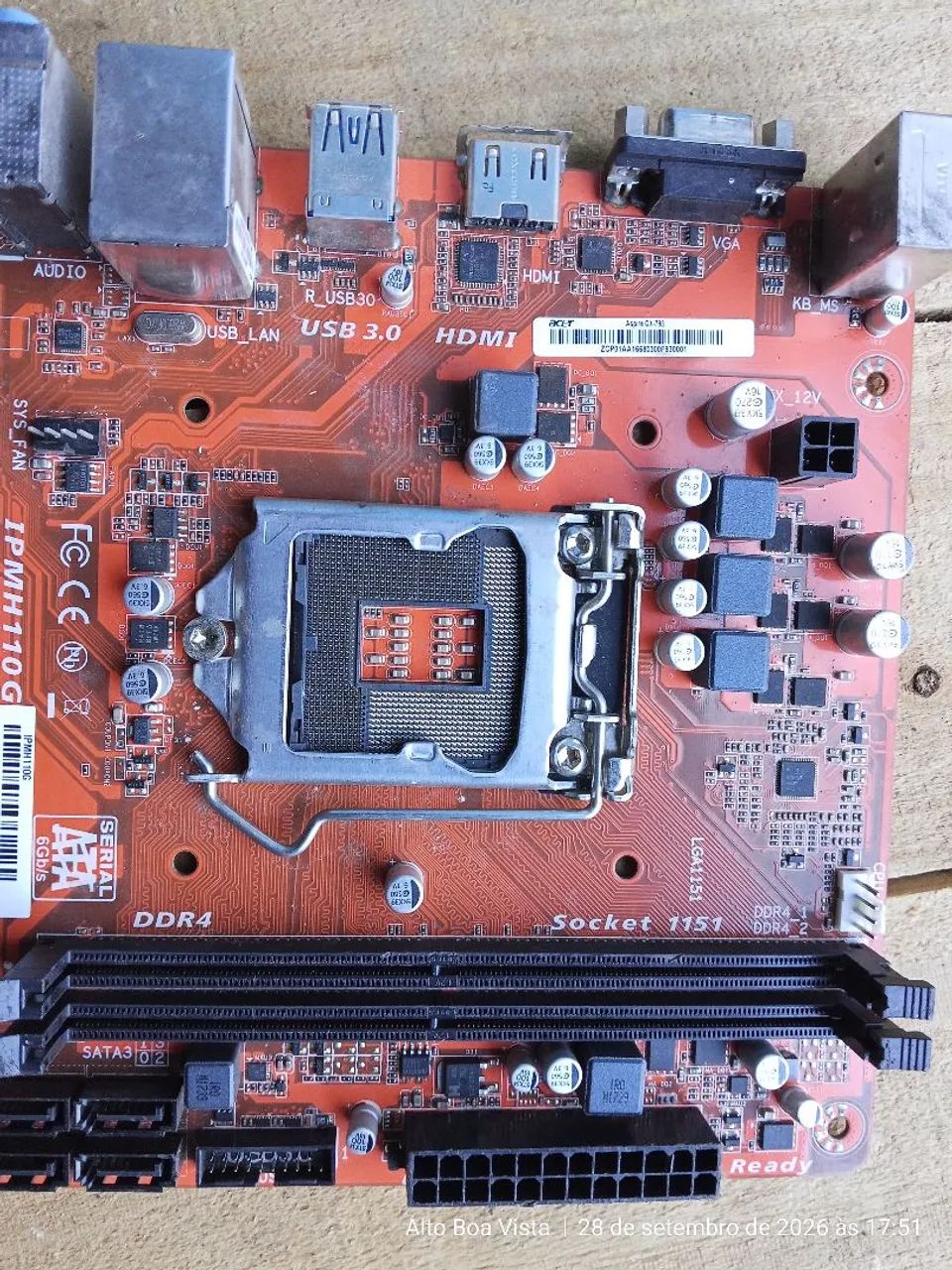Placa mãe LGA 1151 DDR 4  - Foto 3