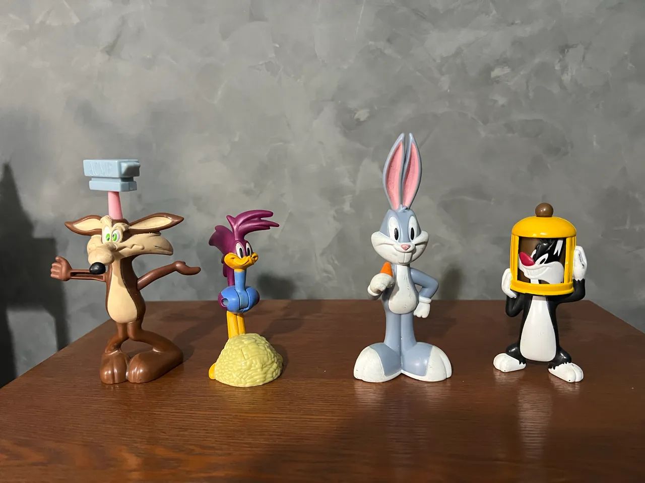 Lote Bonecos Looney Tunes Mc Donalds 2012