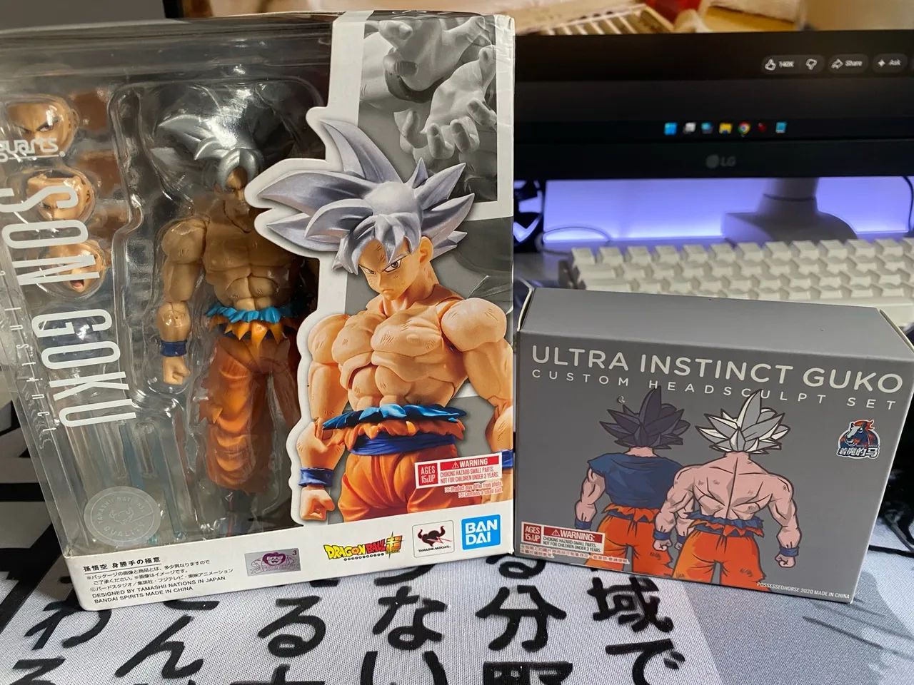 Goku UI sh figuarts + Heads extras - Foto 2