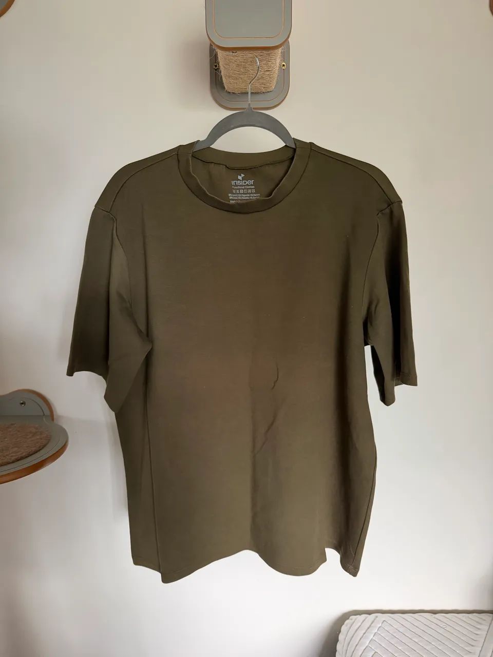 Camiseta Oversized Insider Verde M
