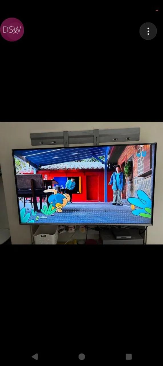 Tv 40" UHD Perfeito Estado + Controle 