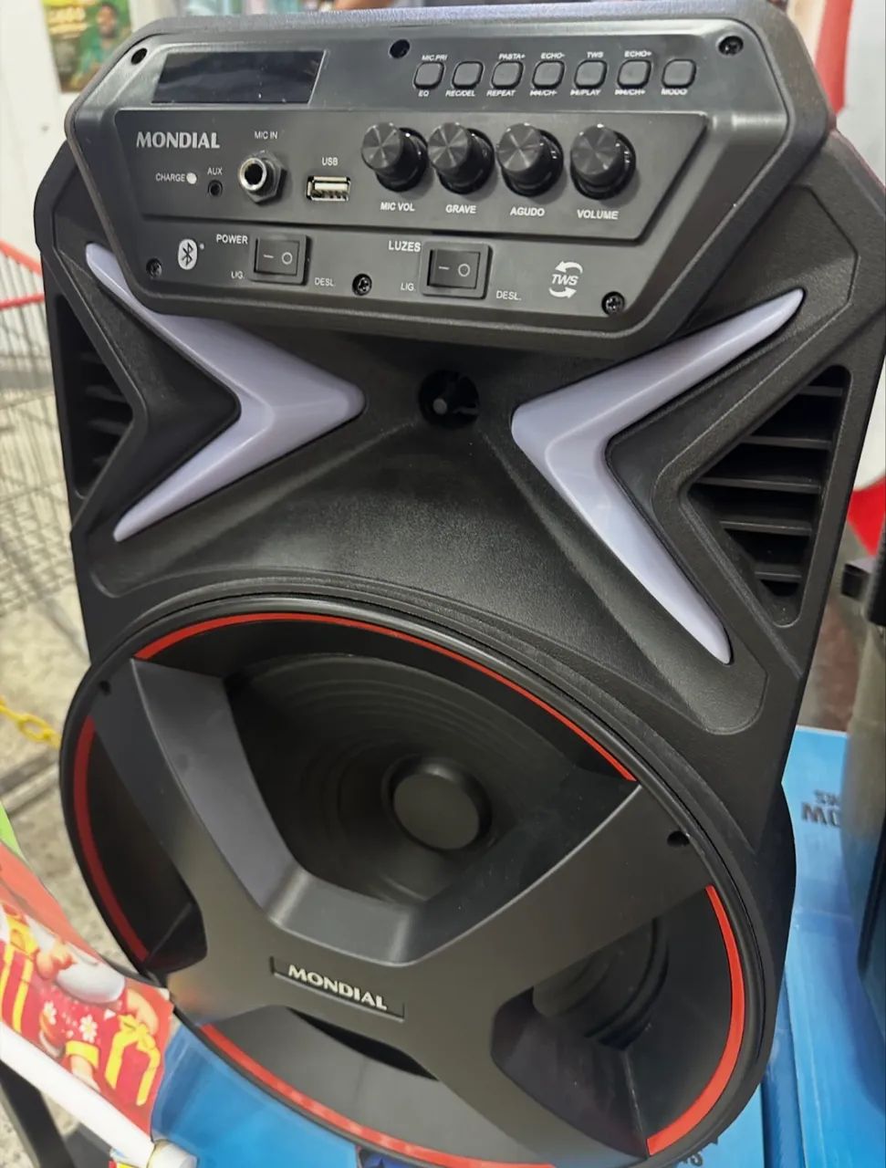 Caixa de som Mundial Bluetooth 400W - Foto 2
