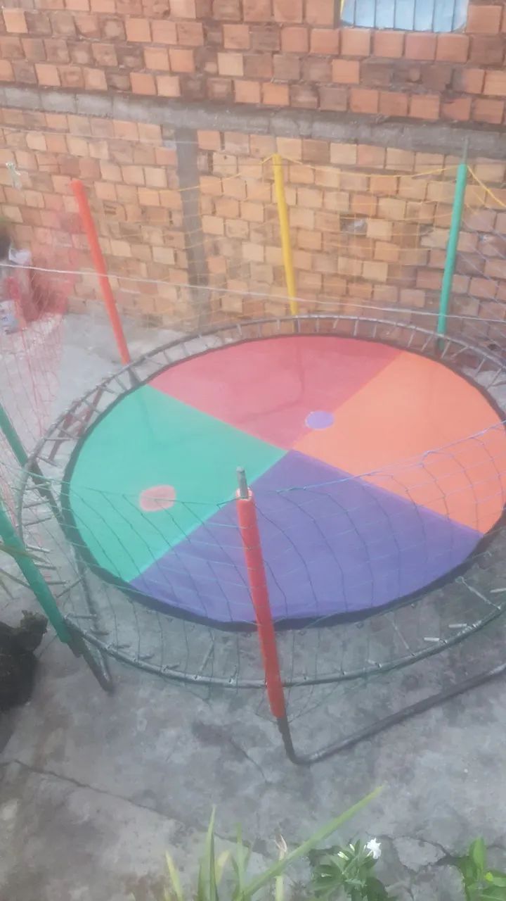 Estrutura para pula pula.