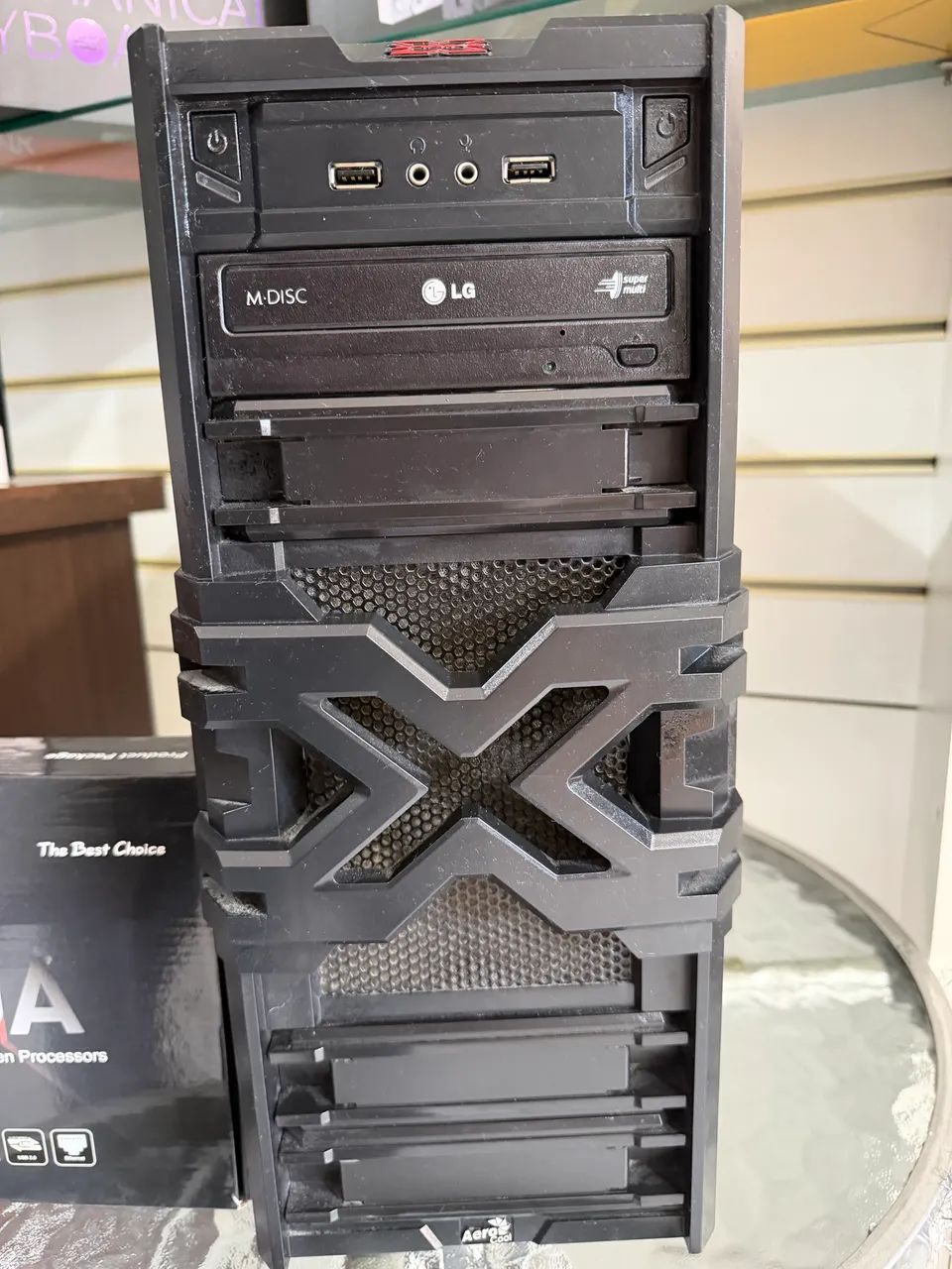 Kit Placa Completa e Gabinete Gamer Seminovo  - Foto 3
