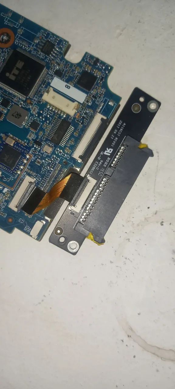 Placa mãe notebook Compac CQ25.  Leia  - Foto 2