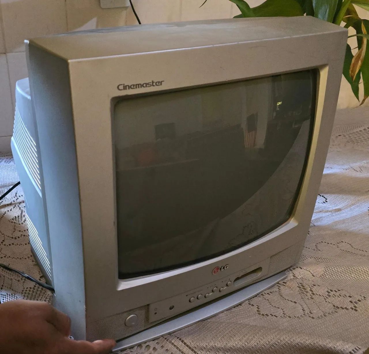 Tv de tubo CINZA 14 polegadas 