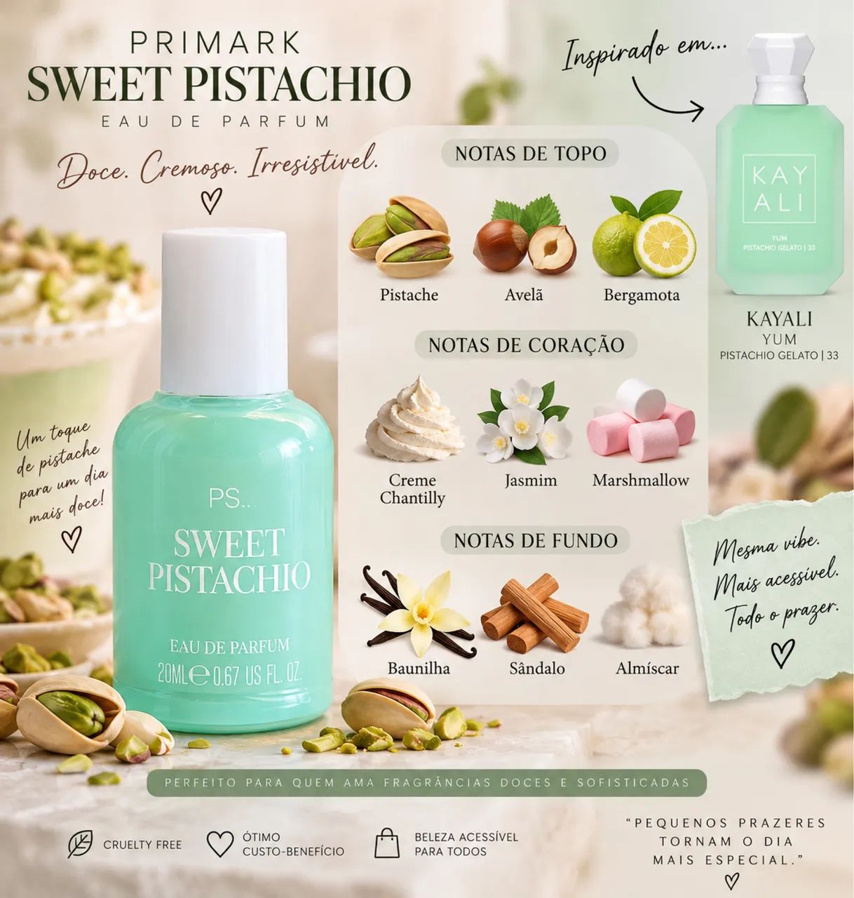 Perfume Sweet Pistachio Primark - Foto 2
