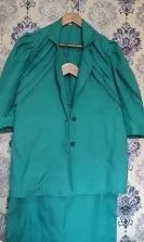 Conjunto Blazer e Saia em linho 