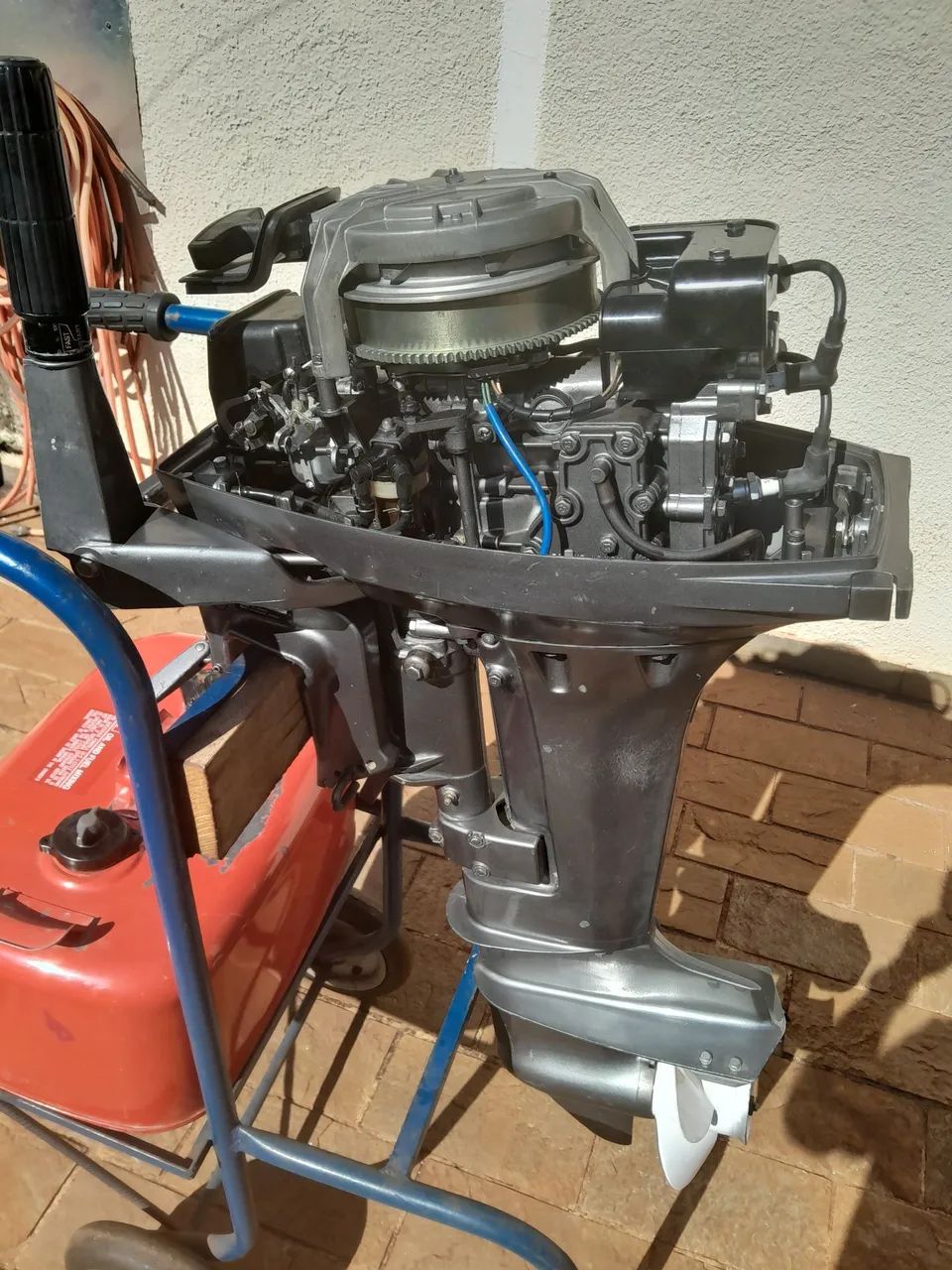 Barco + motor + carreta - Foto 2