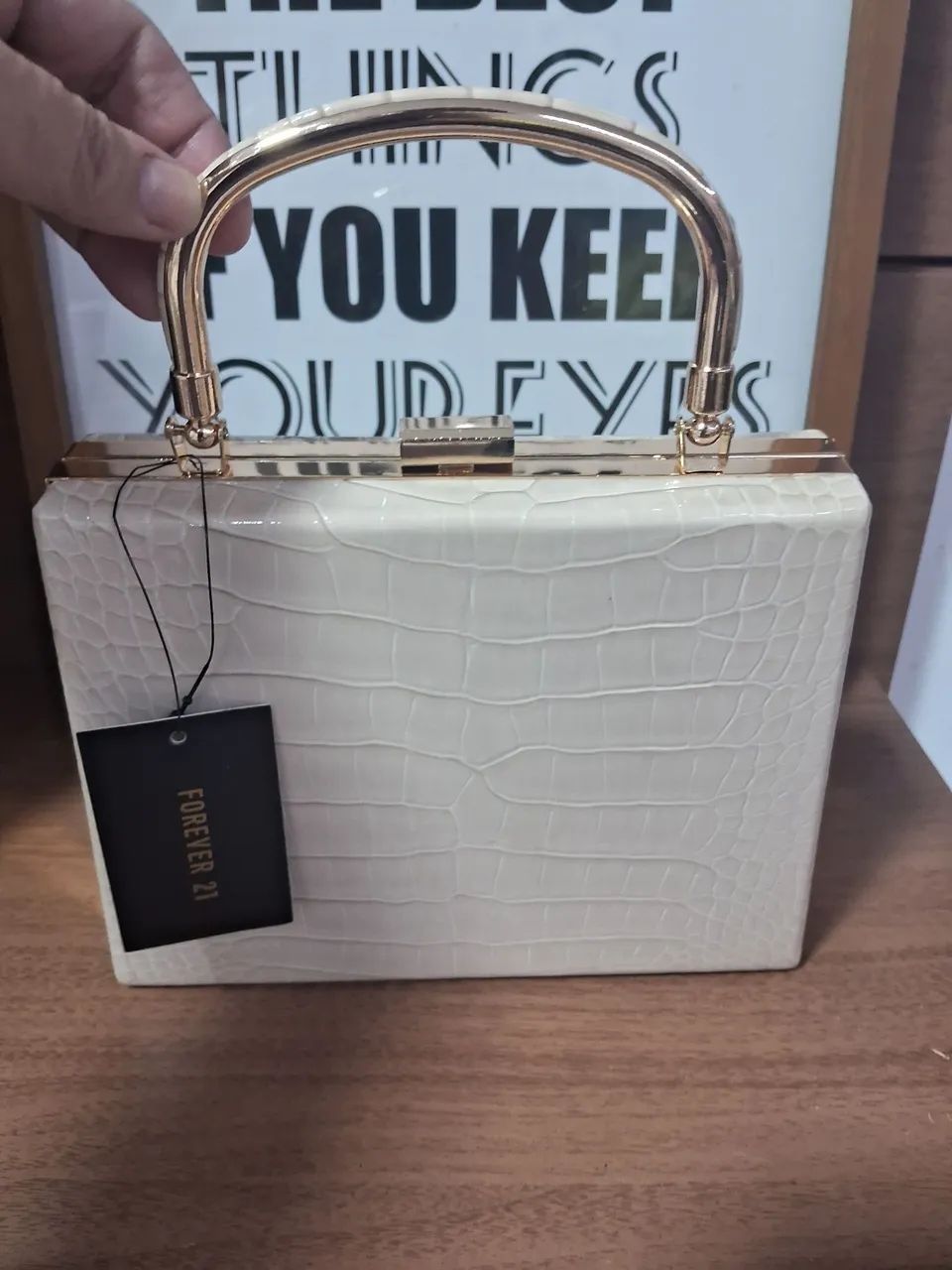 Bolsa clutch forever 21 - Foto 3