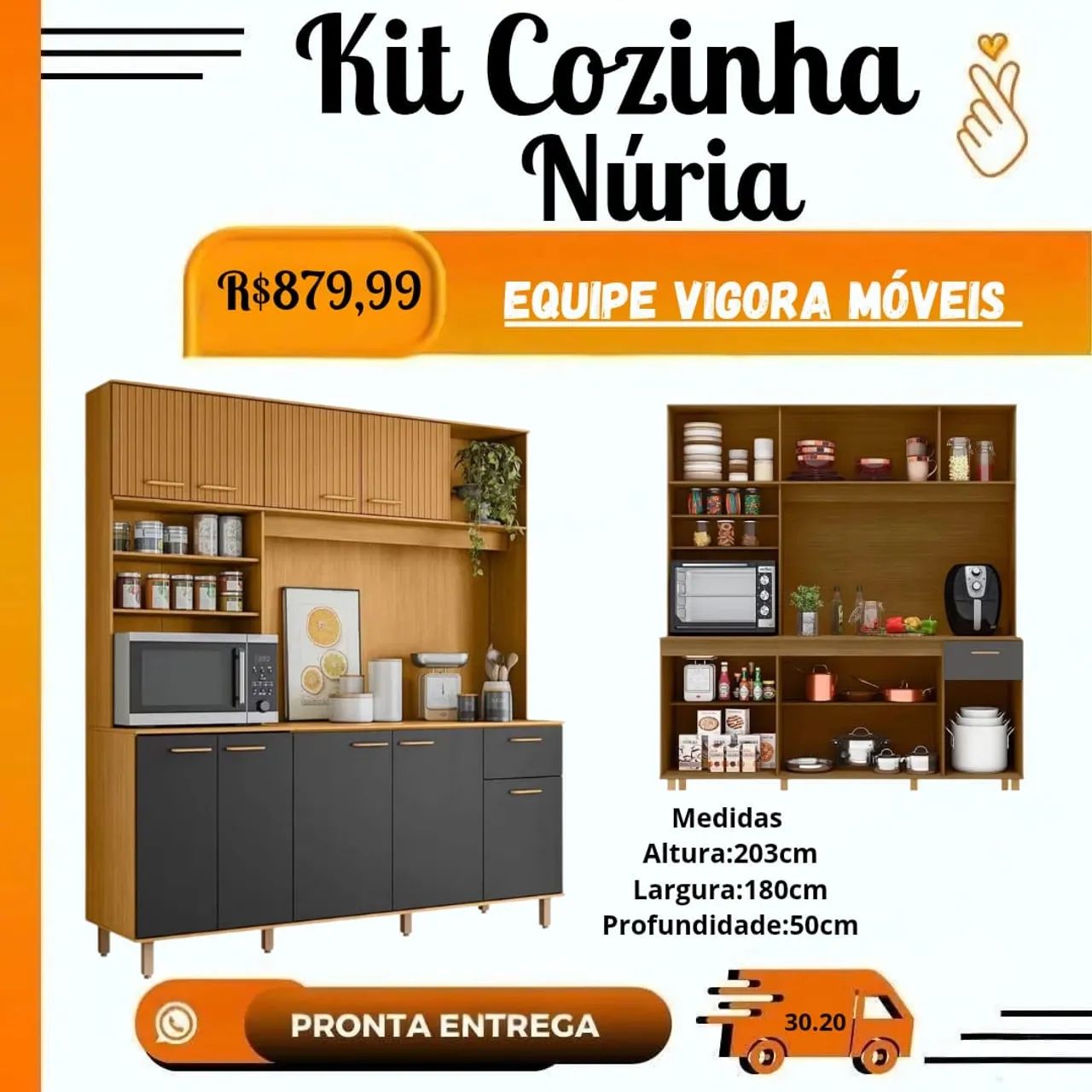 Armário de Cozinha Nuria