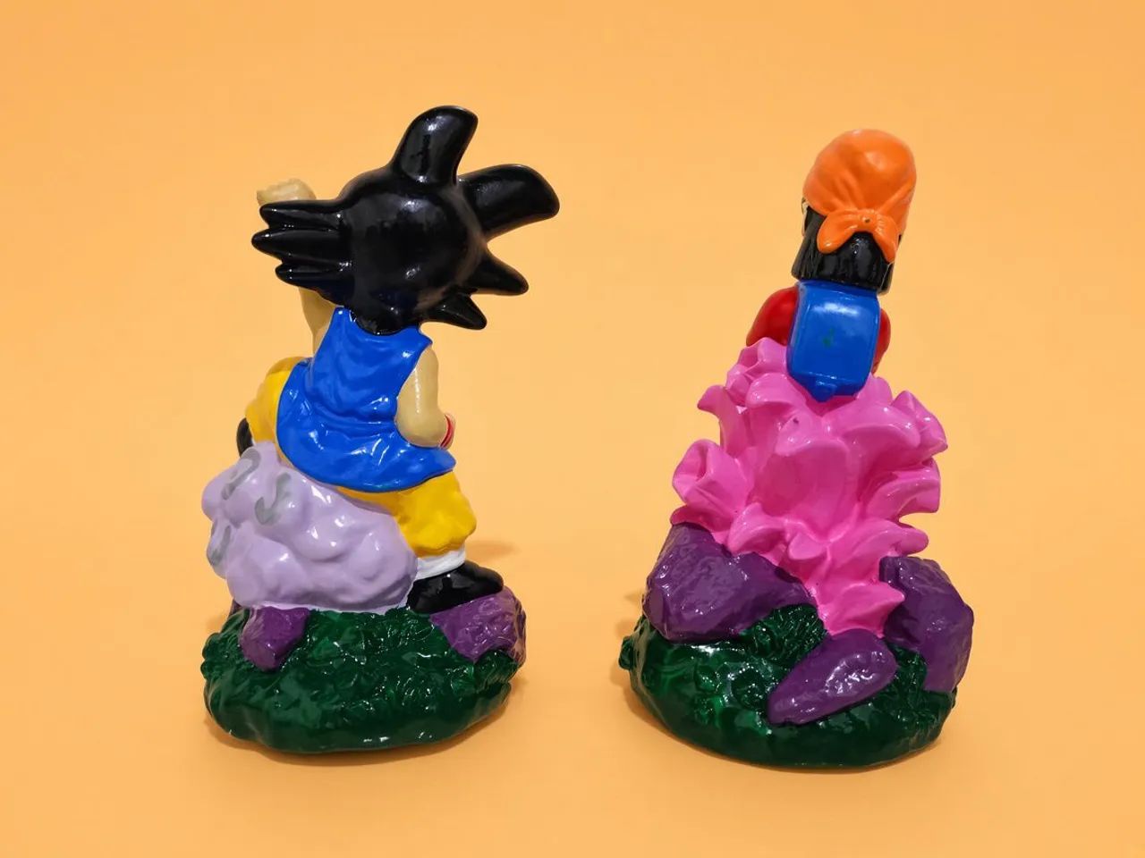 Goku e Pan Dragon Ball GT em Vinil - Foto 2