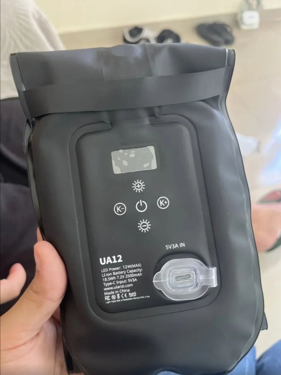 Barra LED Inflável Ulanzi 12W - Foto 3
