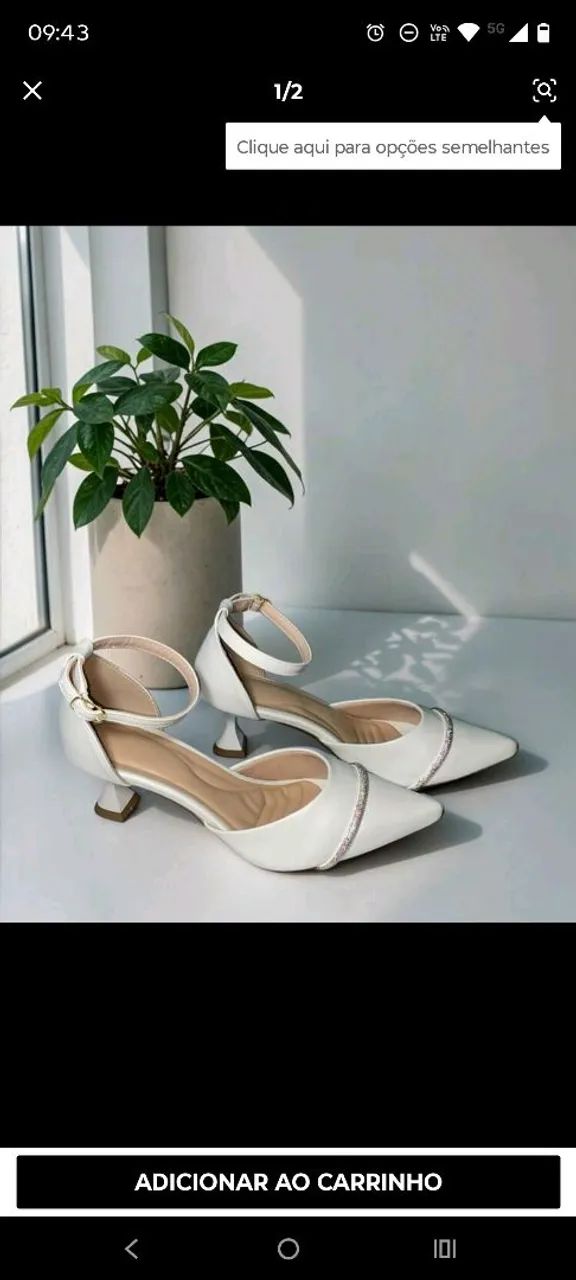 Sapato scarpin 