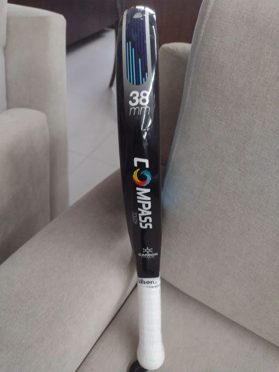 Raquete de padel Compass touch excelente estado  - Foto 5