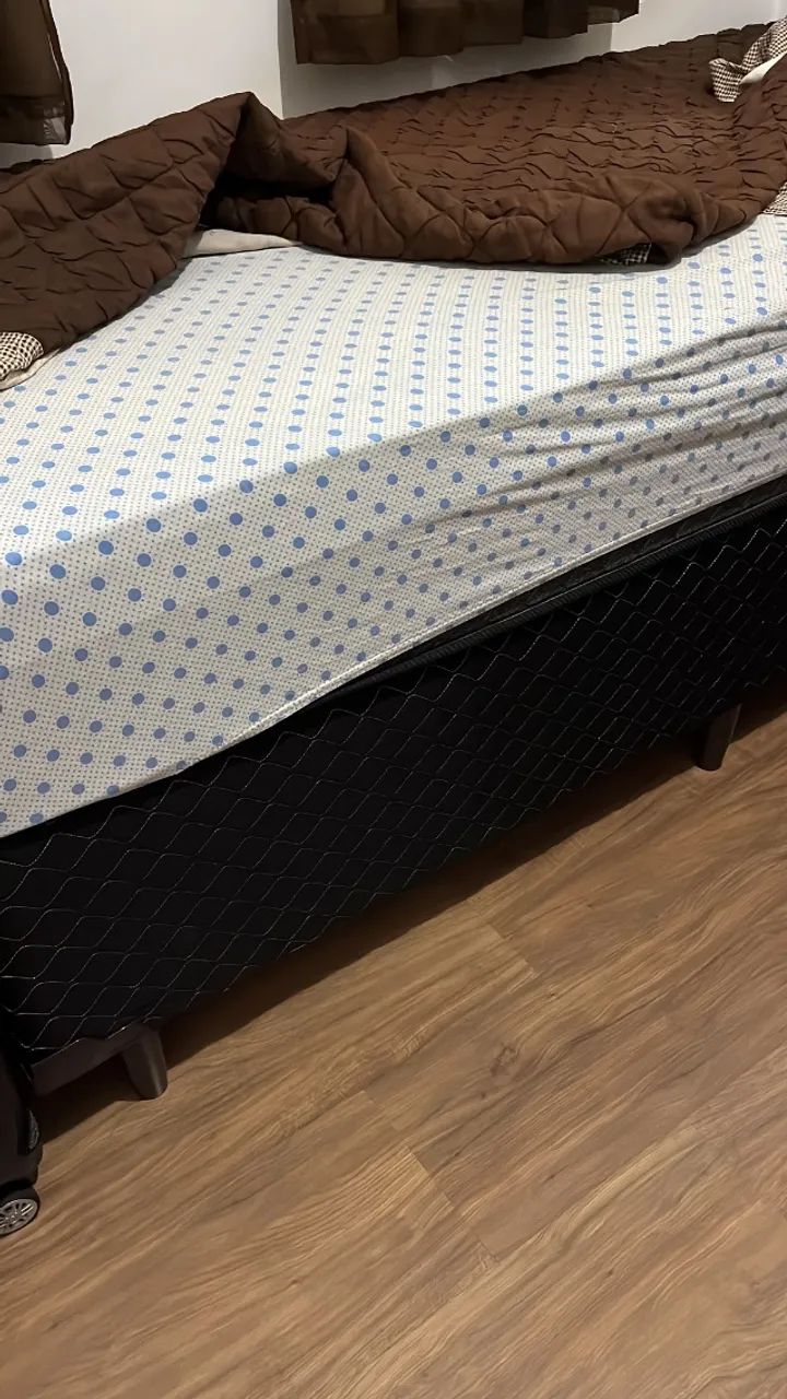 Cama box de solteiro 