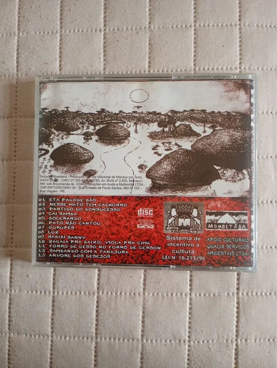 Cd Banda Gravações Mombitaba - Foto 2
