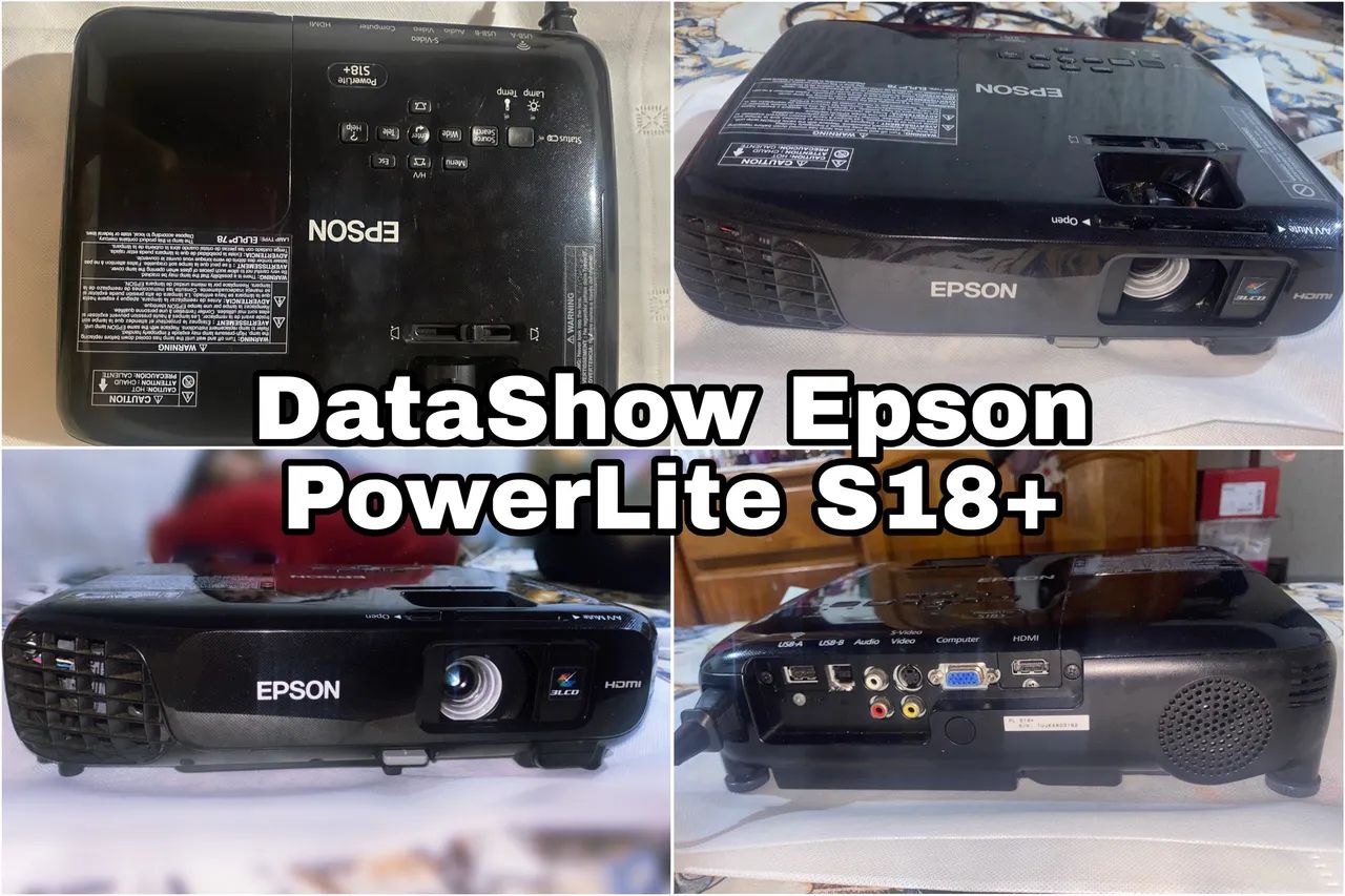 DataShow Epson S18+ - Excelente funcionamento e estado  - Foto 3