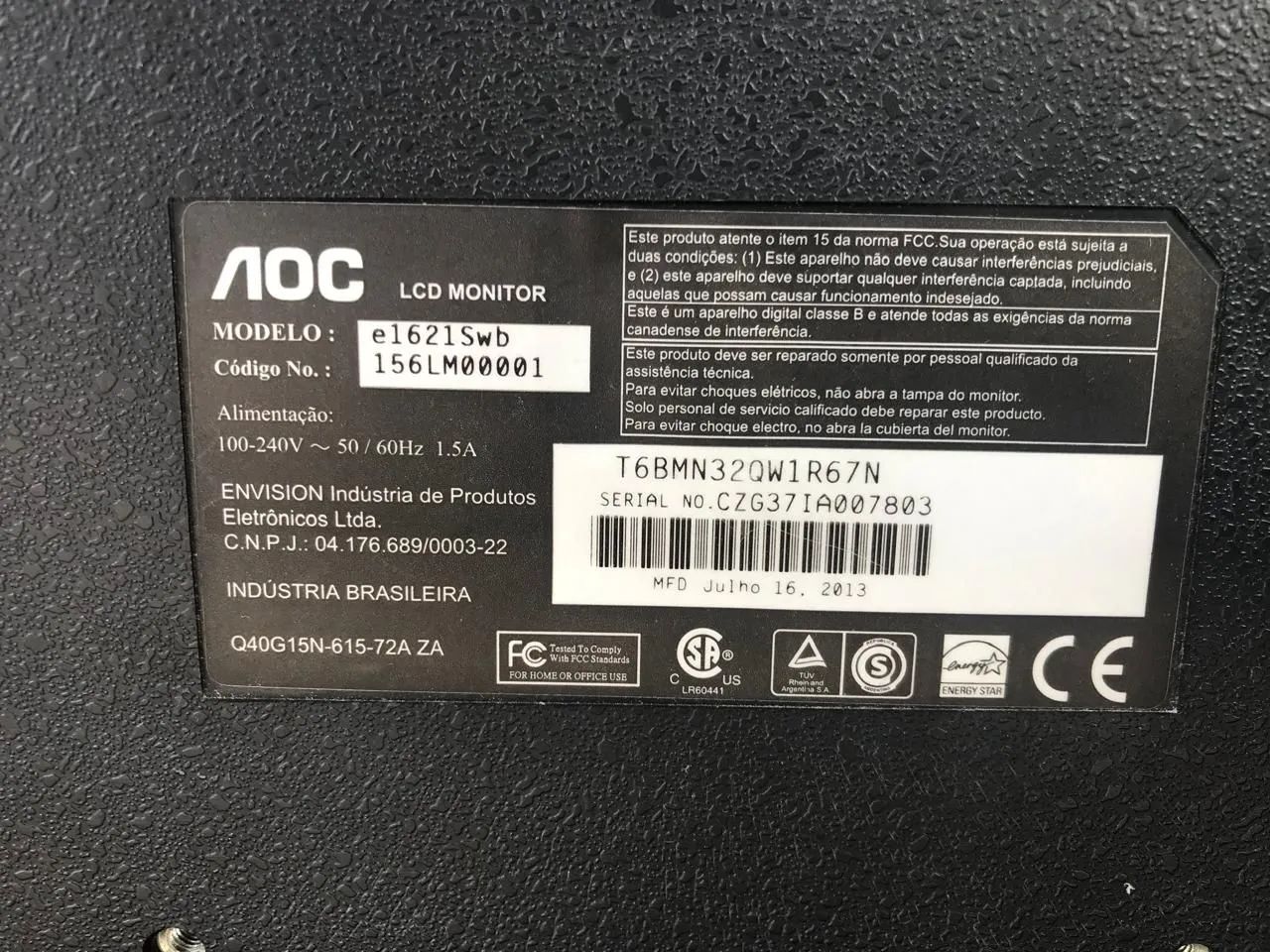 Monitor AOC 15,6 polegadas - Foto 4