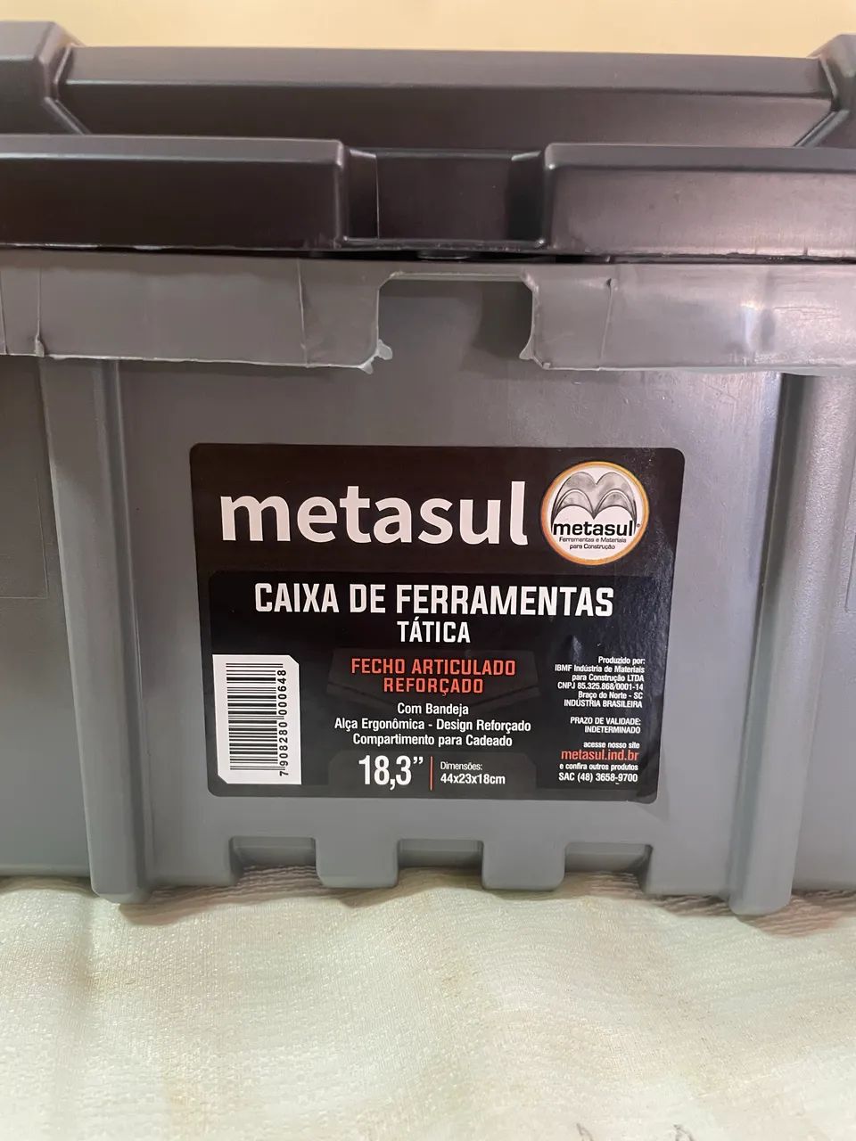 Caixa de ferramentas 18,3? - Metasul - Foto 2