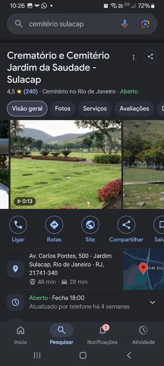 Jazigo Cemiterio e Crematorio Jardim da Saudade - Foto 3