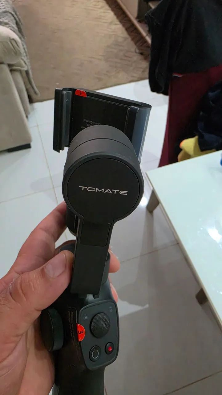ESTABILIZADOR GIMBAL DE TRES EIXOS TOMATE MTY-8008 - Foto 2