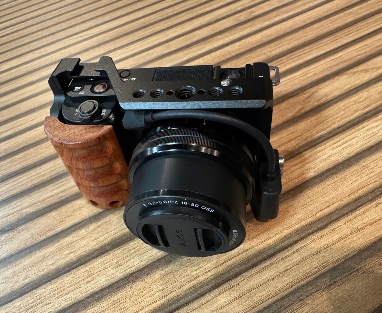 Sony Zve10 com cage e cooler - Foto 3