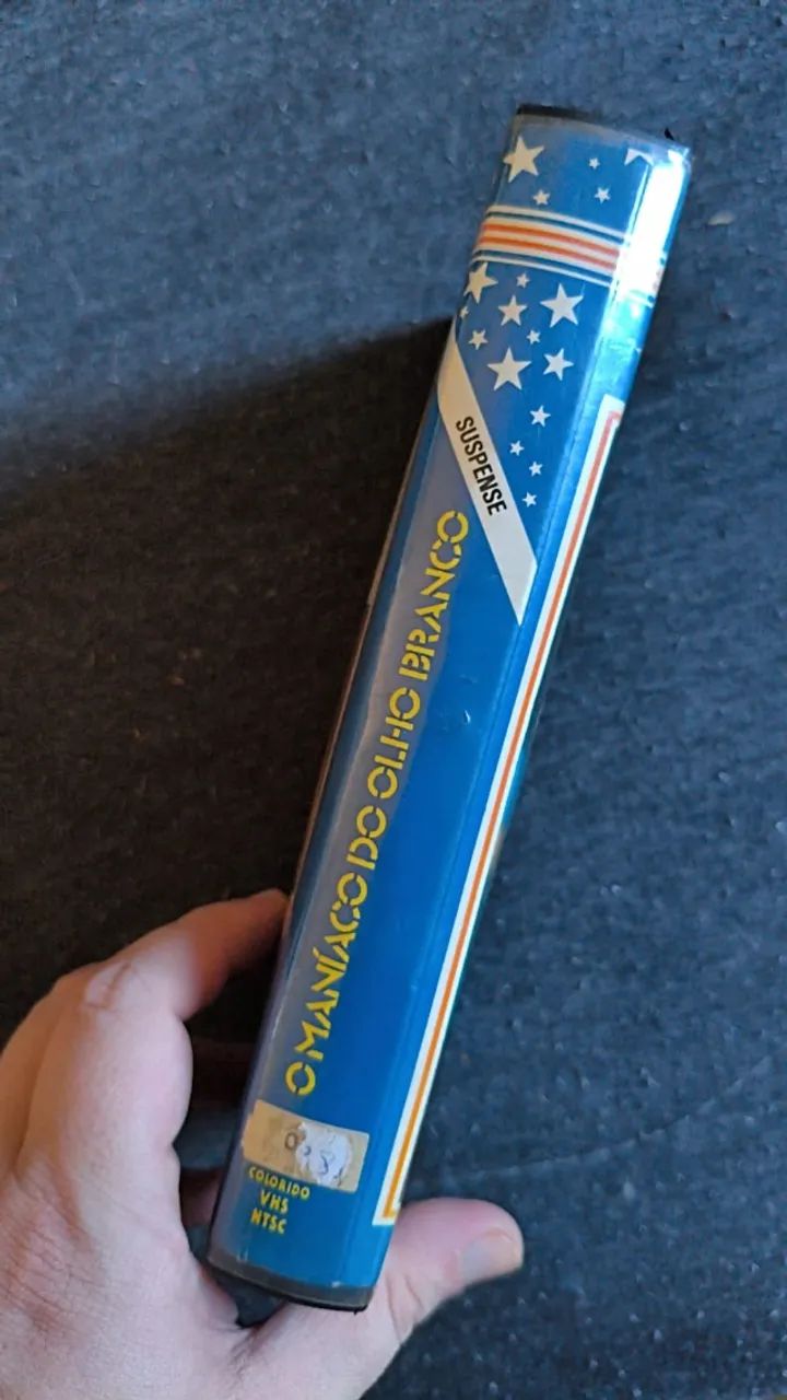 VHS - O Maníaco do Olho Branco - DVD, Blu-Ray e Vídeo Cassete