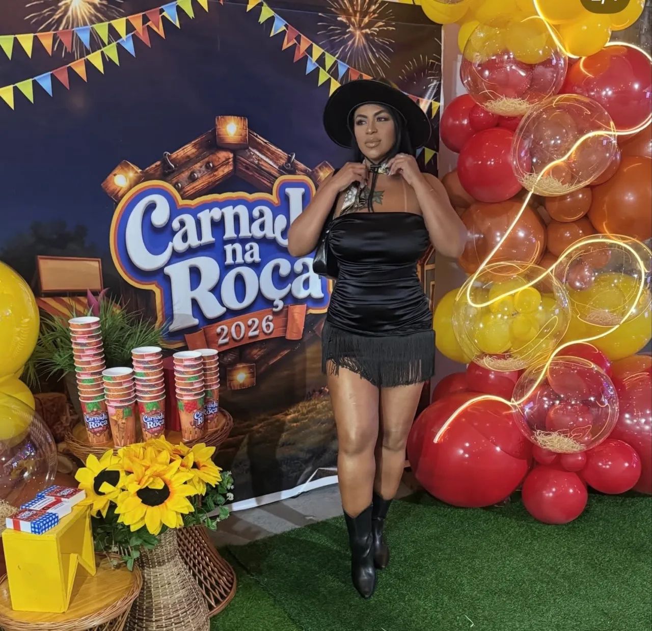 Vestido usado uma única vez