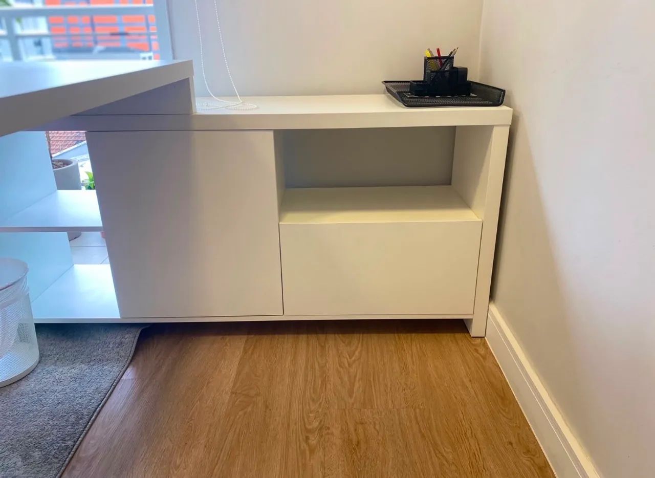 Mesa de escritório em L - Foto 3