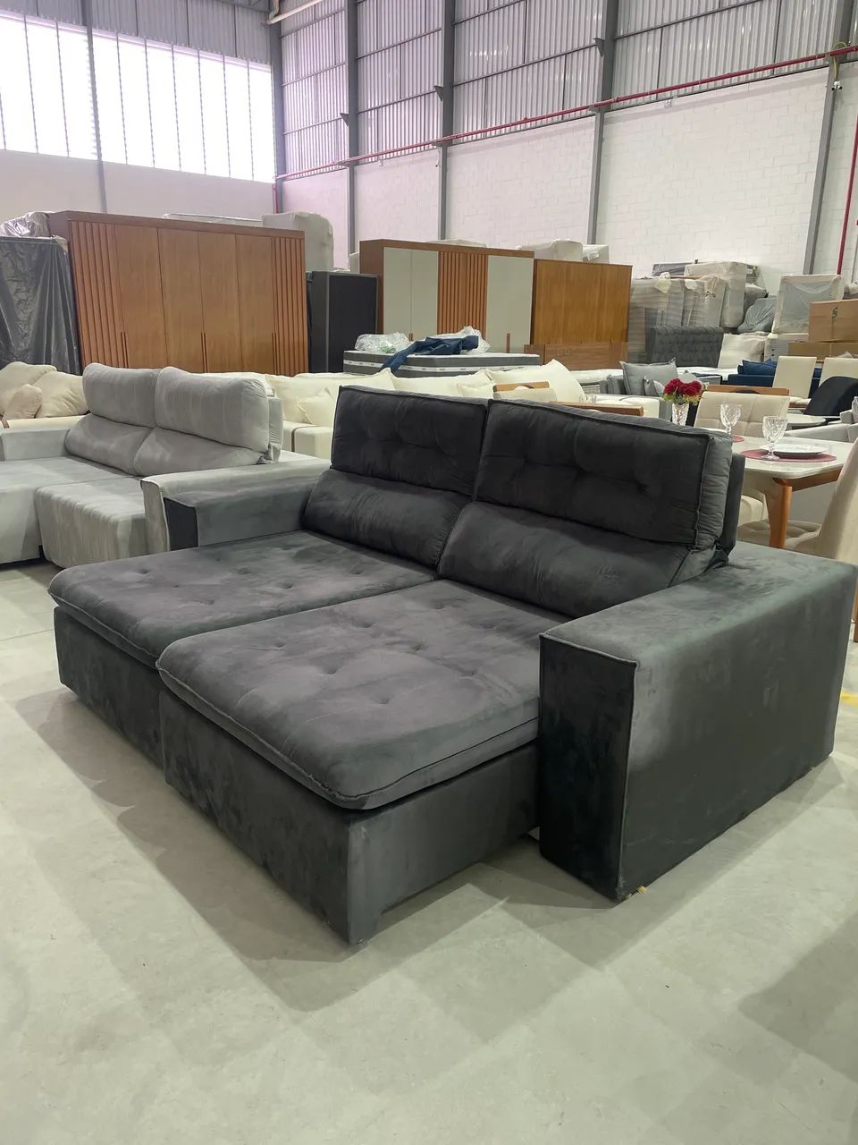 Sofá Retrátil Reclinável OFERTA RELÂMPAGO - Foto 2