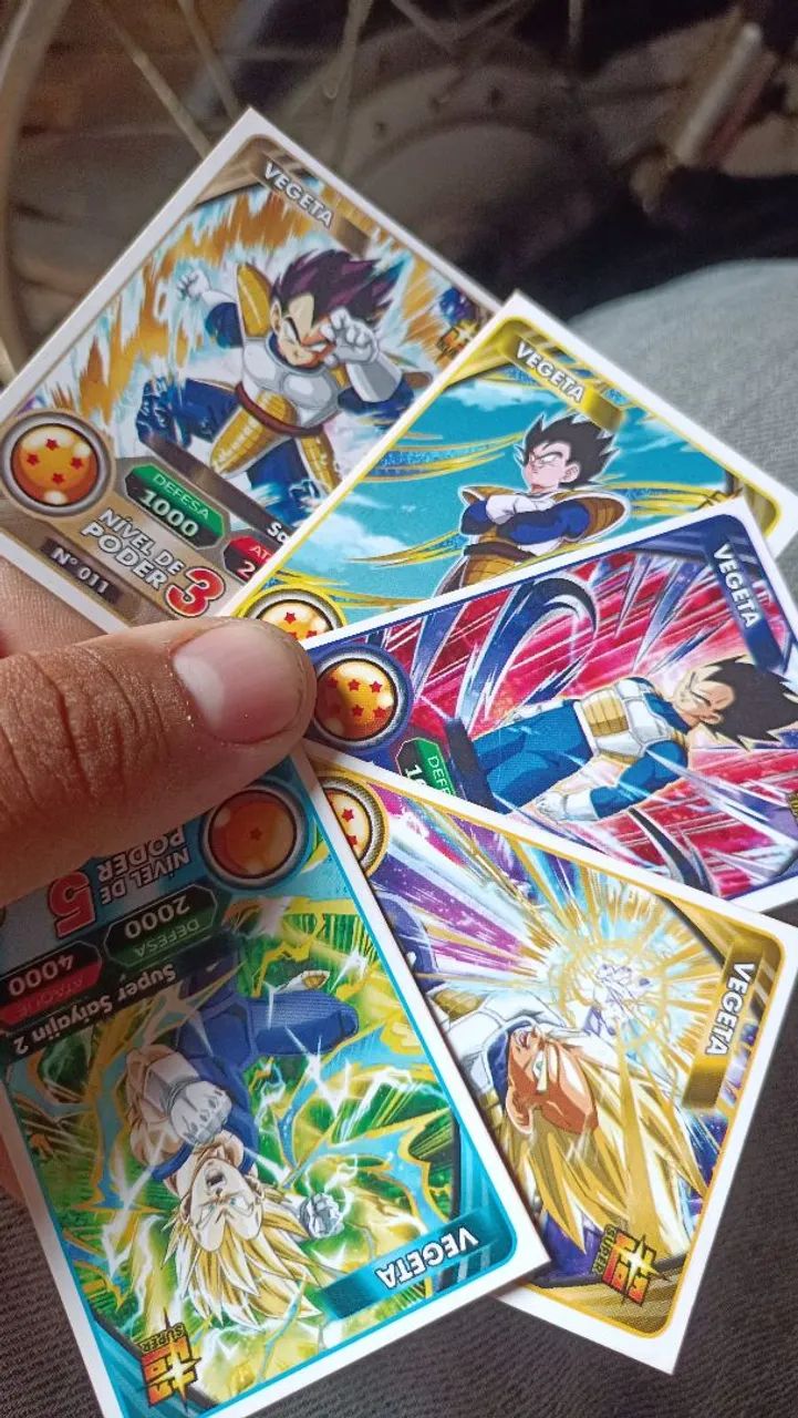Lote mini cards Dragon ball 162 Cards  - Foto 3