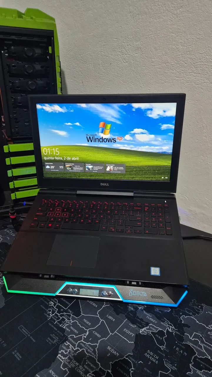 Notebook Dell I7 - Notebook Gamer - Usado apenas para trabalho 