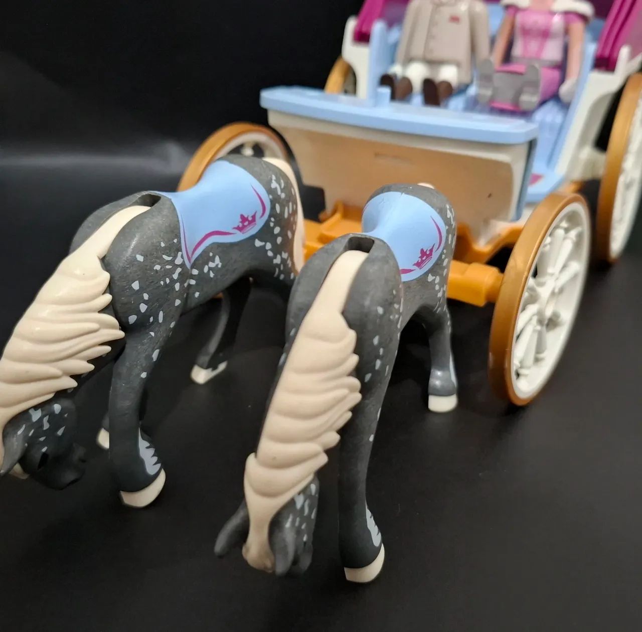Playmobil Carruagem com Princesa e Príncipe - Foto 5