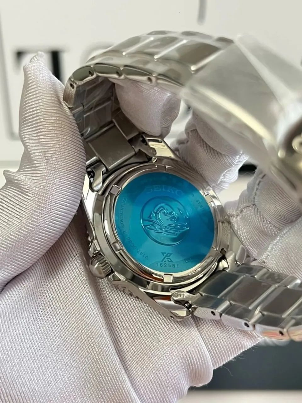 Relógio Seiko Prospex Solar Diver 38,5 mm - Ref. SBDN071 JDM - Foto 3