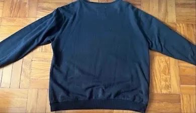 Moletom Blue Steel preto estampado Original G  - Foto 5