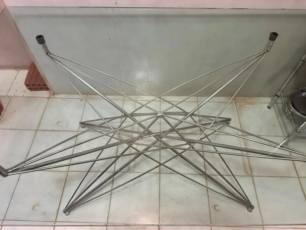Mesa com tampo de vidro  - Foto 3