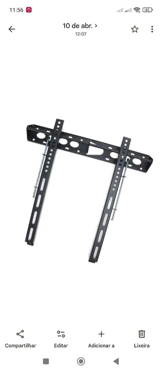 SUPORTE PARA TV MODELO PAINEL E PAREDE DE 32 A 75 POLEGADAS 