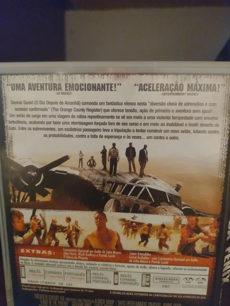 Dvd O vôo da Fênix  - Foto 2