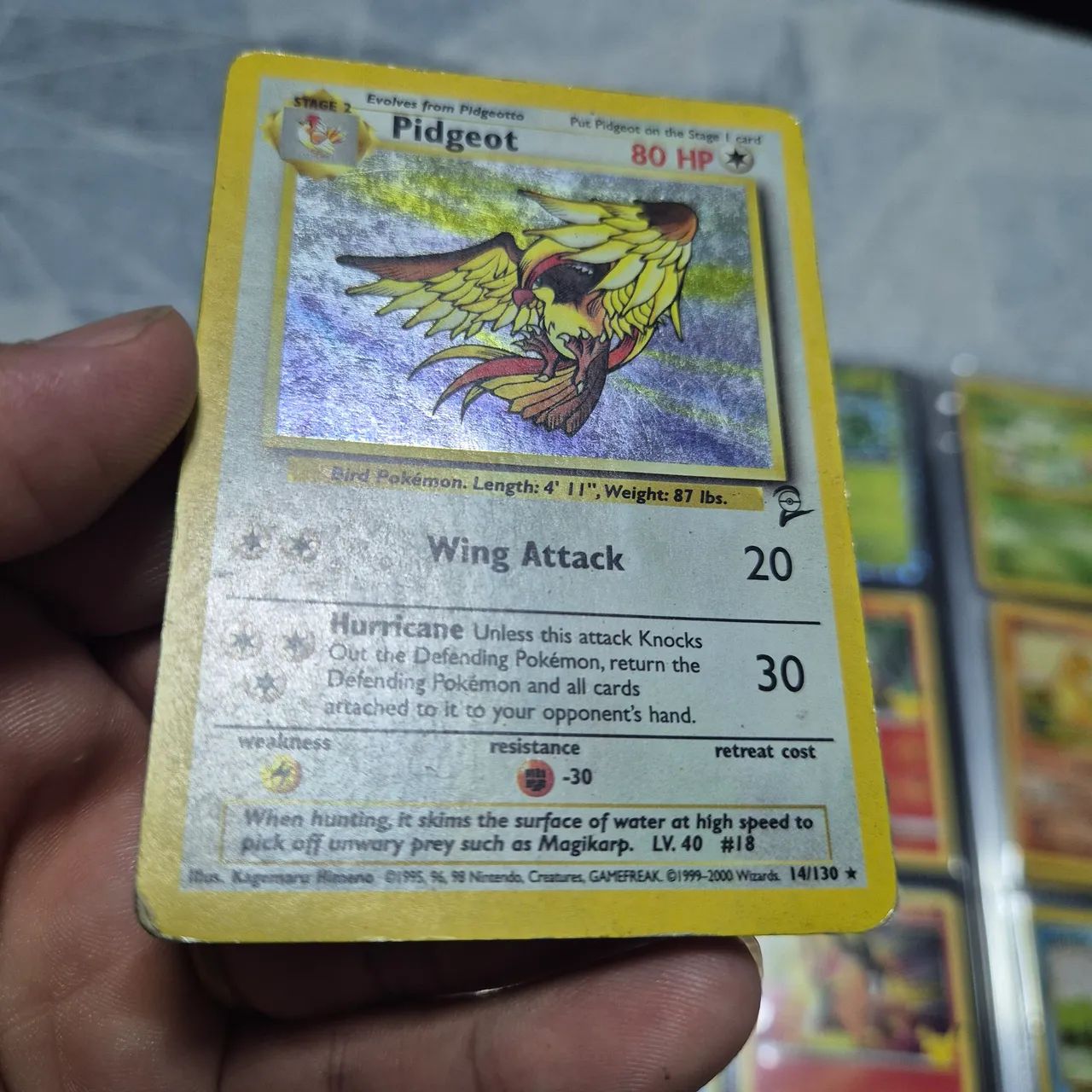 Pokémon TCG Pidgeot 14/130 Original - Foto 2