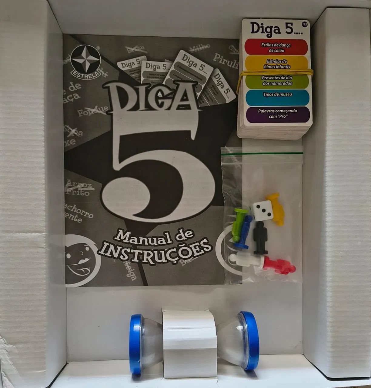 Diga 5 - Jogo de tabuleiro  - Foto 3